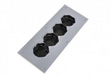 Подрозетник звукоизоляционный Ультракустик, на 4 поста